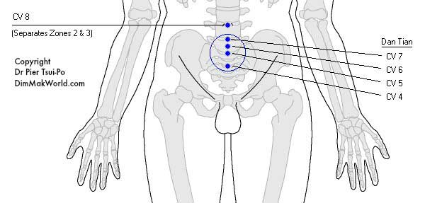 Kung Fu Pressure Points Chart