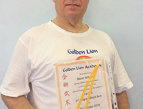 Tai Chi Gradings Black Belt 3rd Degree Steve Williams